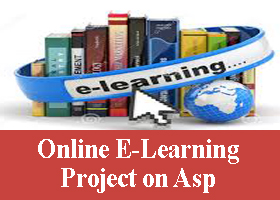 Online E-Learning Project on Asp net